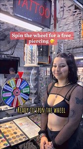 77K views · 488 reactions | Spin the wheel for a free piercing #piercing #piercingcheck #piercingideas #thepiercingworld #fyp #foryourpage | The Piercing Life | Facebook