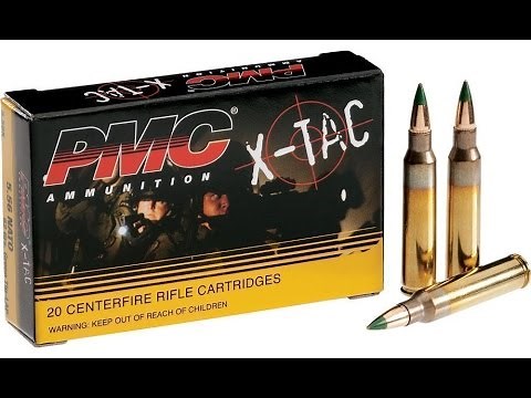 PMC X-TAC 5.56 Nato 62 grs. Accuracy test at 500 yards