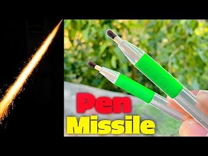 How to make rocket at home - Super Easy || Pen missile rockets for machis