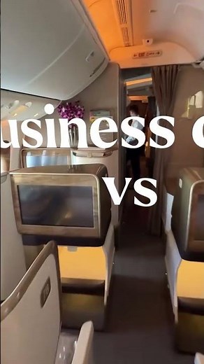Emirates Boeing 777 Business Class vs First Class ✈️