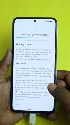 Nothins OS 4.1 - Update Problem? | Preparing Update Fix!