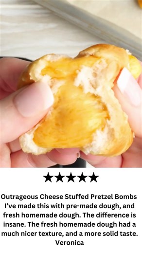 6.1K views · 53 reactions | Soft Pretzels with Cheese are only made better with this stuffed pretzels recipe! Recipe! > https://www.theslowroasteditalian.com/outrageously-cheesy-stuffed-pretzel-bombs-recipe/ | The Slow Roasted Italian | Facebook
