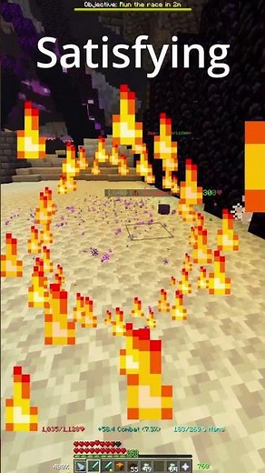 Just some satisfying hypixel skyblock gameplay