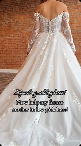 Which dress should my mother in law choose 😍 💍#bridalshop #wildrosebridal #kentucky #bridalgown #weddingdress #bridalinspo #weddinginspo #bridetobe #engaged #weddingday #mother #motherofthegroom #motherinlaw #MOTG | Wild Rose Bridal Elizabethtown KY