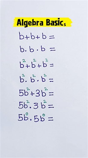 Algebra Basics Explained Step by Step | Learn Algebra Easily 🔥 #maths #algebra #shorts