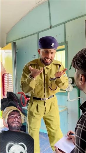 Police Aayi Train Ke Andar ~ Sujal Thakral#shorts#ytshorts#youtubeshorts