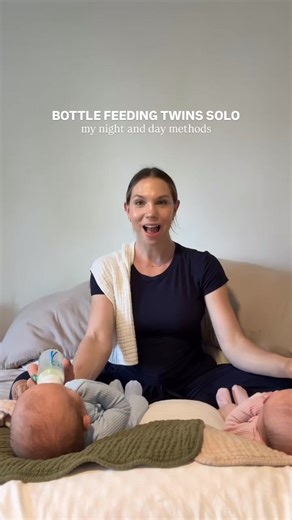 57K views · 572 reactions | HOW TO BOTTLE FEED TWINS ~ here are my...