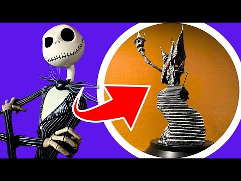 Crafting Jack Skellington's House from Tim Burton's Nightmare Before Christmas