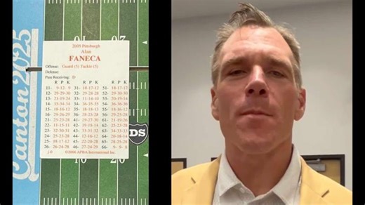 #STEELER Hall of Famer Alan Faneca stops by Gridiron Games 2025 at the #PFHOF in #Canton | Geoffrey G.