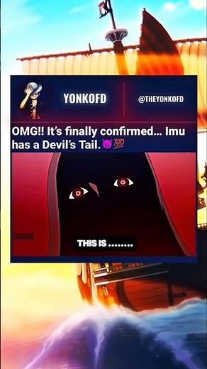 A devil's tail #1179 🔥😈#onepiece #imu