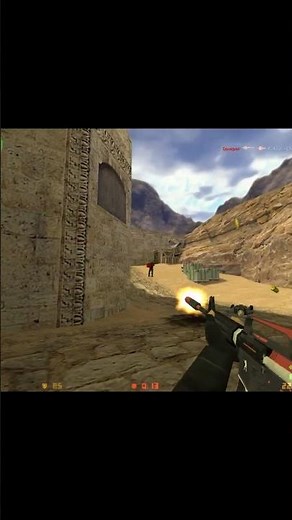 Counter-Strike 1.6 m4a1 Gameplay on de_dust2 CS Pro #70 #CS #CounterStrike #Short #Shorts