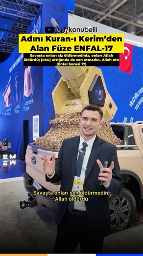 The MKE ENFAL-17 missile, named after a verse from the Quran, has taken social media by storm 🇹🇷 ...