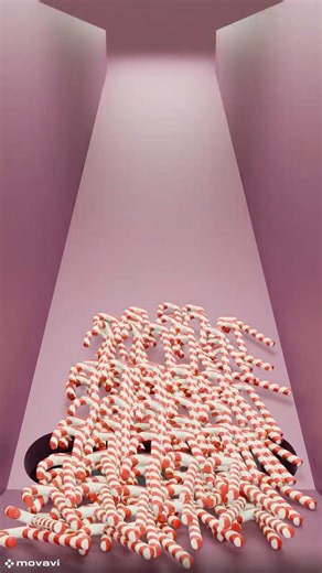 A Wall of Candy Slowly Falling Apart