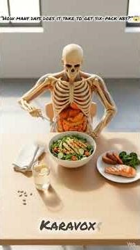 How Many Days Does It Take to Get Six-Pack Abs? 🔥#sixpack#fitness#shorts#sixpackschallenge#viral#abs