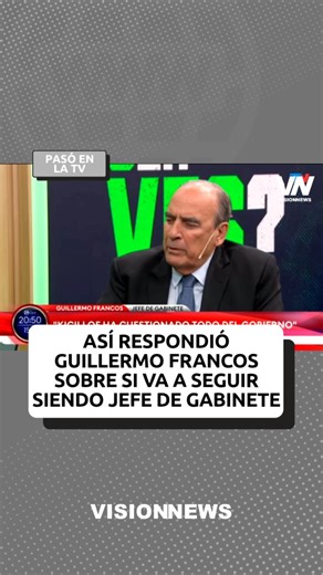 21K views · 6 comments | El jefe de gabinete fue entrevistado por Jony Viale en TN y para responder a la pregunta sobre su continuidad en el cargo utilizó la letra de "Como la cigarra" de María Elena Walsh. #Visionshow #Visionnews | Visionnews | Facebook