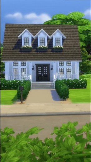How to make your builds look more realistic in The Sims 4! #shorts #sims4