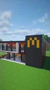 How To Build A Mcdonalds In Minecraft #minecraft #minecraftbuilding #minecrafttutorial