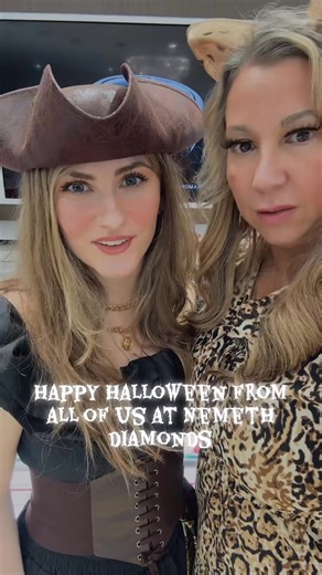 🖤💎 It’s showtime! 💎🖤 This Halloween, we’re bringing Beetlejuice vibes with a touch of sparkle. Black, white, and a whole lot of shine, because diamonds steal the show. ✨#NemethDiamonds #BeetlejuiceVibes #LuxuryWithEdge #HalloweenGlam #SparkleAndSpook | Nemeth Diamonds