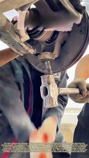 Freeing the Joint: How Mechanics Safely Dislodge a Stuck Ball Joint