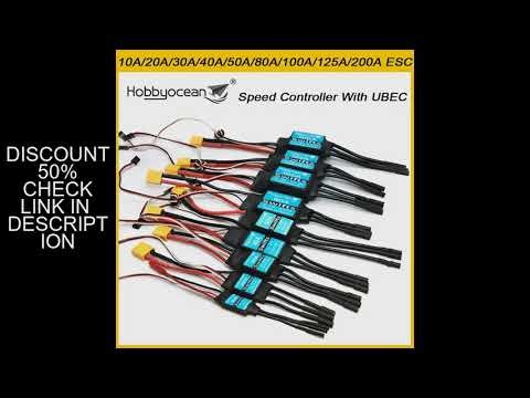 Hobbyocean 10A 20A 30A 40A 50A 80A 100A 125A 200A ESC Speed Controller With UBEC For Hobbywing Skywa