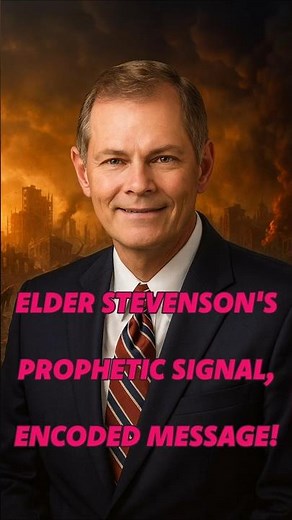 💡Elder Stevenson's Prophetic Signal, & Encoded MESSAGE!!!💡