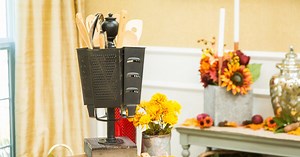 DIY Cheese Grater Utensil Caddy