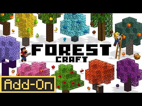 Forest Craft Add-On | Minecraft Marketplace Addon | Showcase