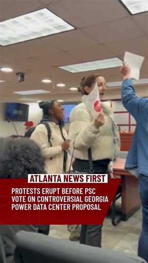 Protests erupt before PSC vote on controversial data center proposal