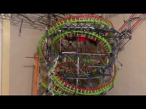 The World's Longest K'nex Roller Coaster - An Overview