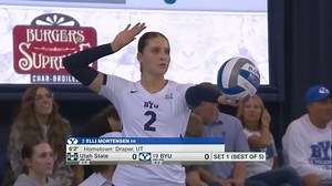 GAME HIGHLIGHTS | BYU vs USU | BYU Women's Volleyball