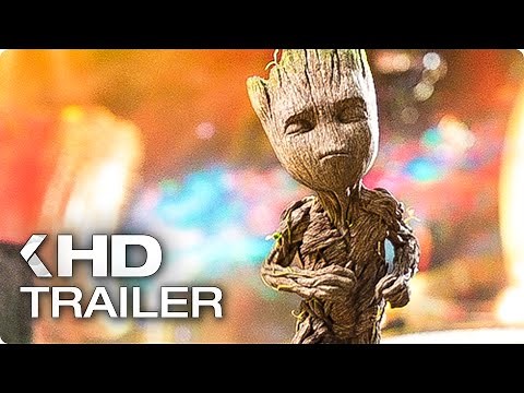 GUARDIANS OF THE GALAXY VOL. 2 Baby Groot Opening Scene & Trailer (2017)
