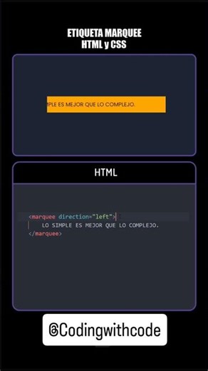 Marquee in Html #html #marquee