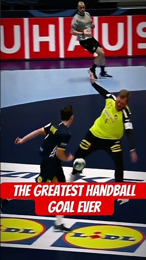 The greatest handball goal ever