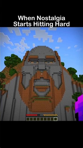 The Ultimate Minecraft Nostalgia Teleport! 😭❤️ #shorts #minecraft