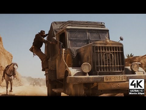 Raiders of the Lost Ark 4K (1981) - Desert Chase (08/10) | 4K Clips