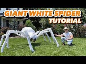GIANT WHITE SPIDER - Tutorial