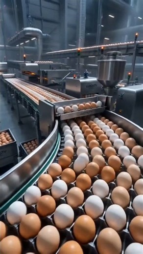 How Thousands of Eggs Are Turned Into Powder Inside a Massive Factory#shorts ‪@youtubepresents‬