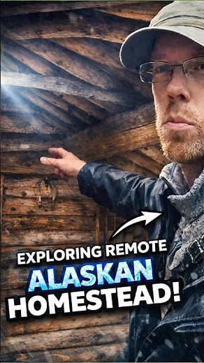 Man Discovers a Legendary Hand-Built Homestead in Alaska!
