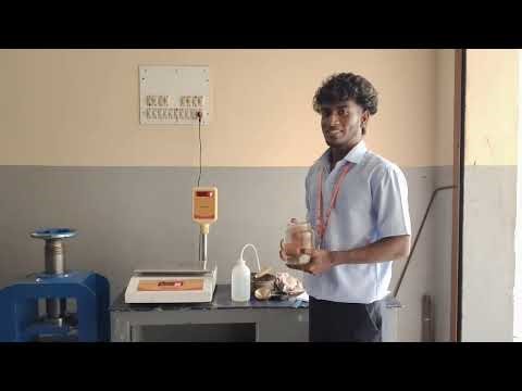 Pycnometer Experiment to Determine Specific Gravity # Civil # DBPC