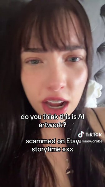 Scammed on Etsy: Is This AI Artwork or Handmade?