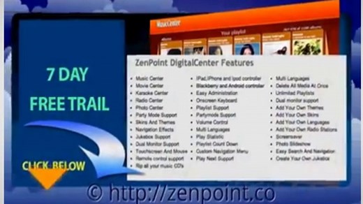 ZenPoint Digital Center 5.0 - Features