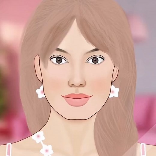 Birdy Finch ASMR on Instagram: "ASMR Barbie eye contact lens removal animation #asmr #animation #satisfying #barbie"