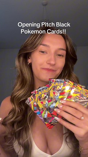 Opening pitch black for the first time!! #pokemoncards #openingpokemonpacks #pitchblack #pokemon #pokemoncardsopening