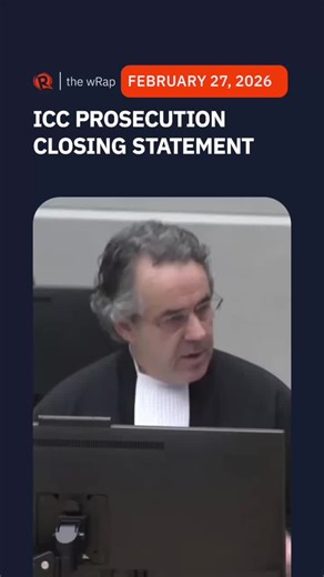 Senior trial lawyer Julian Nicholls delivers the closing statement for the prosecution, on the final day of the pre-trial hearing of Rodrigo Duterte at the ICC. #newsph #rappler