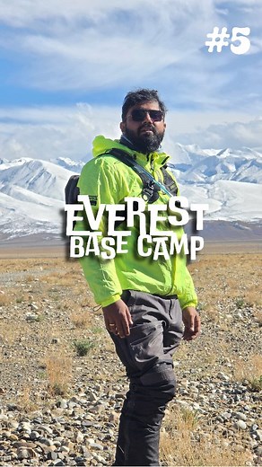 Everest base camp story continues... @royalenfieldrides organised this bucket list ride [Everest base camp, tibet, himalayan 450, himalayan, royal enfield, royal enfield himalayan] | Soumya Chatterjee