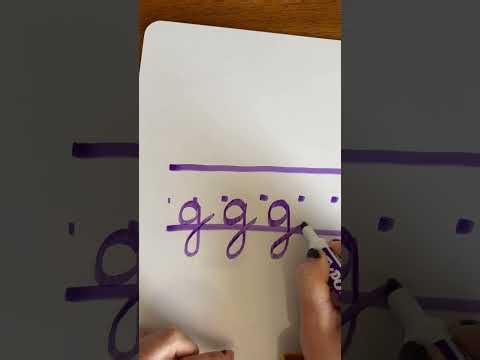 Learn How to Write in Cursive with Clock Letters