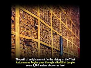 A Sakya library of ancient knowledge found in Tibet with 84,000 rolls and untouchable books