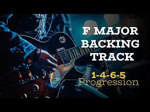 F Major Backing Track | 1-4-6-5 Progression | Emotional Smooth Jam Track