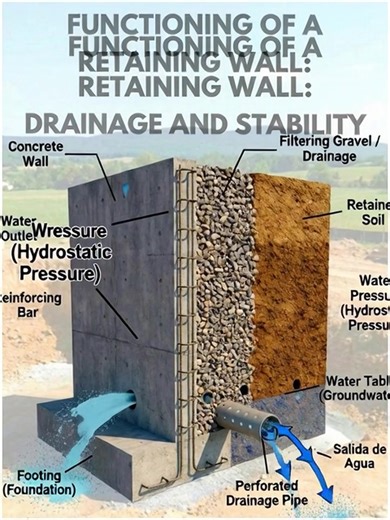 47K views · 193 reactions | This is explains how a retaining wall...