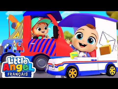 Le livreur est à la porte | Comptines avec Bébé Louis | Little Angel Français